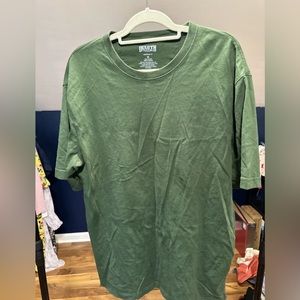 Duluth Trading Mens‎ size Medium Longtail T-shirt Green Short Sleeve